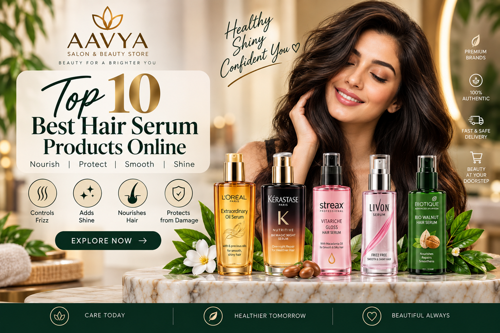 Top 10 best hair serum products online - AAVYA Beauty Store