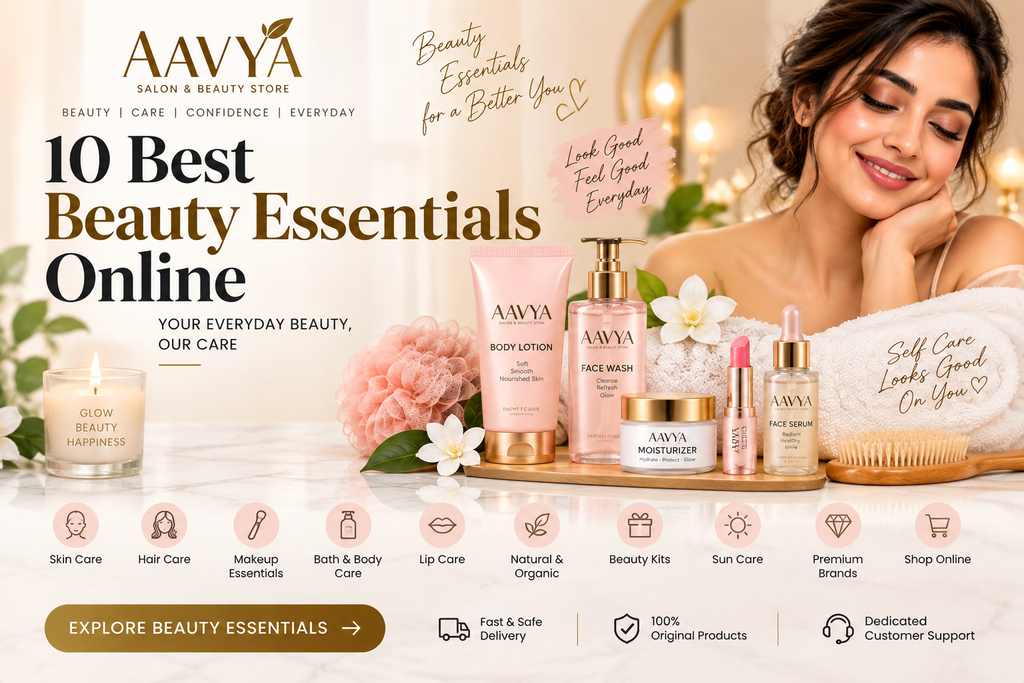 10 best beauty essentials online - AAVYA Beauty Store
