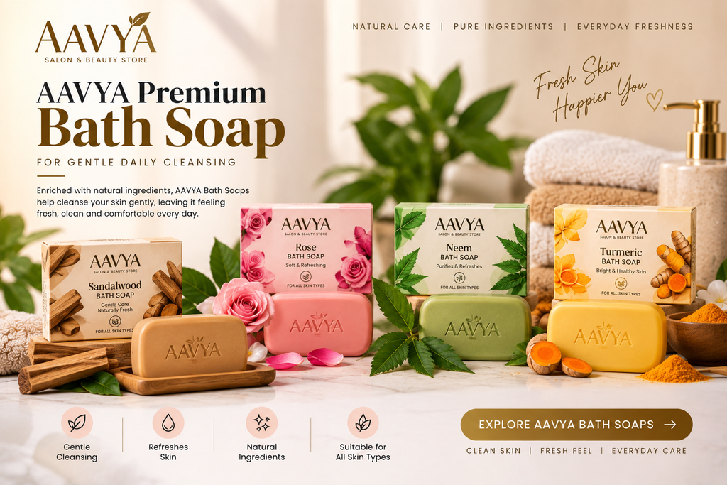 AAVYA Premium Bath Soap for gentle daily cleansing