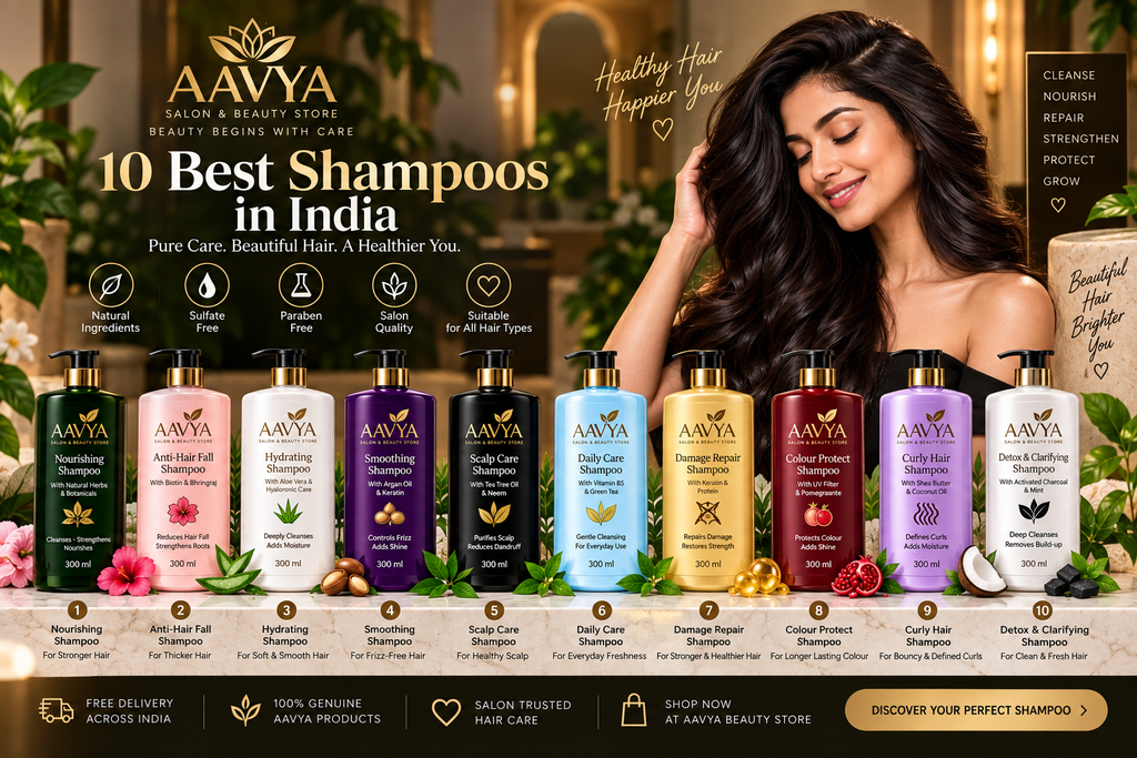 10 best shampoos in India - AAVYA Beauty Store