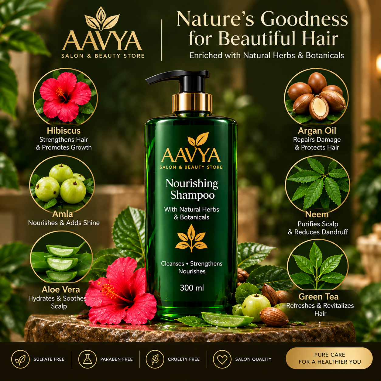 AAVYA Nourishing Shampoo - Image 3