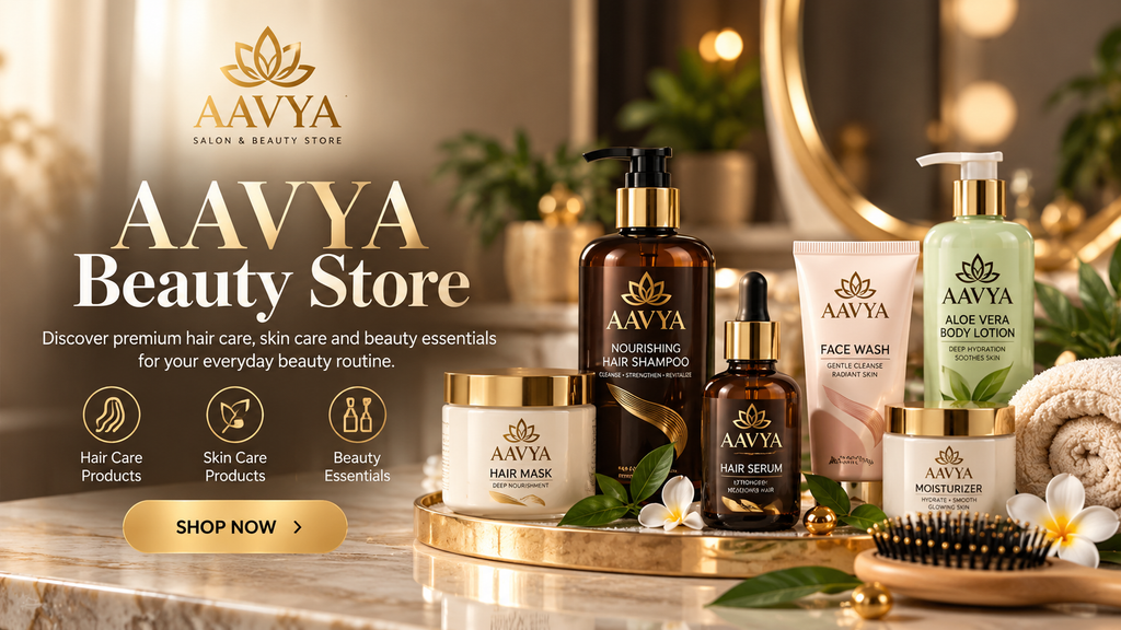 AAVYA Beauty Store hair care skin care and beauty products
