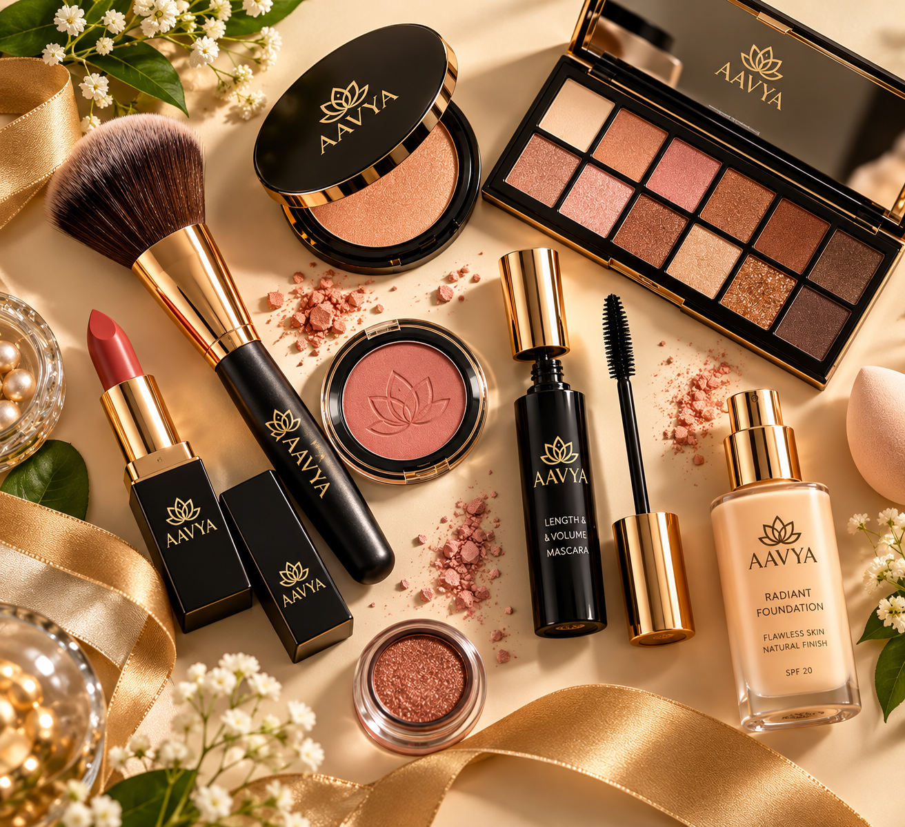 AAVYA everyday makeup beauty products