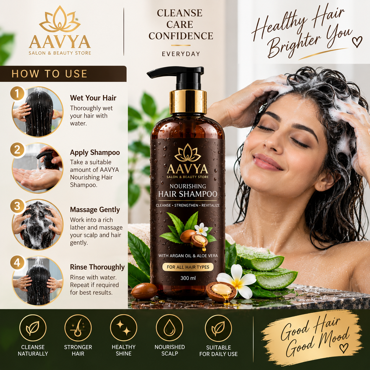 AAVYA Advanced Nourishing Hair Shampoo - Image 4