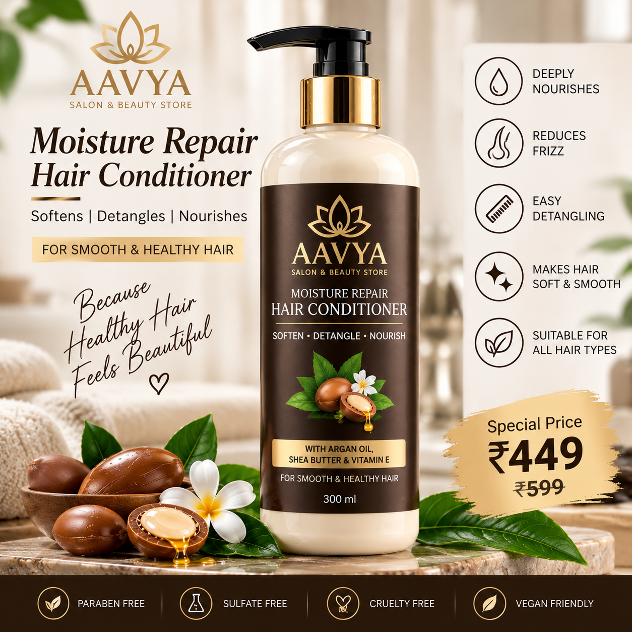 AAVYA Moisture Repair Hair Conditioner