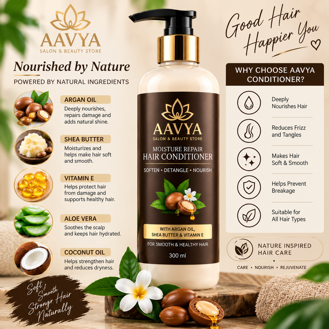 AAVYA Moisture Repair Hair Conditioner - Image 2