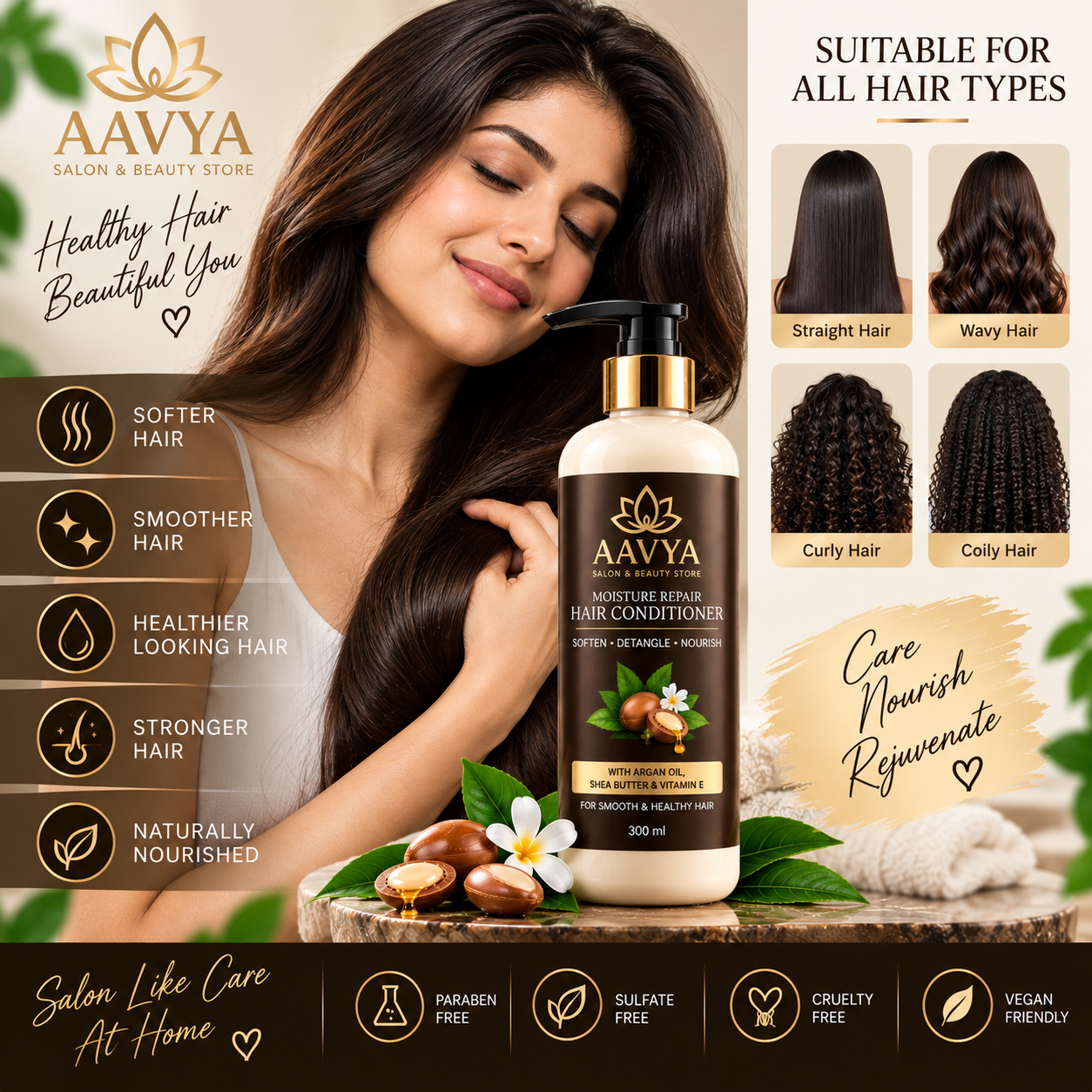 AAVYA Moisture Repair Hair Conditioner - Image 3