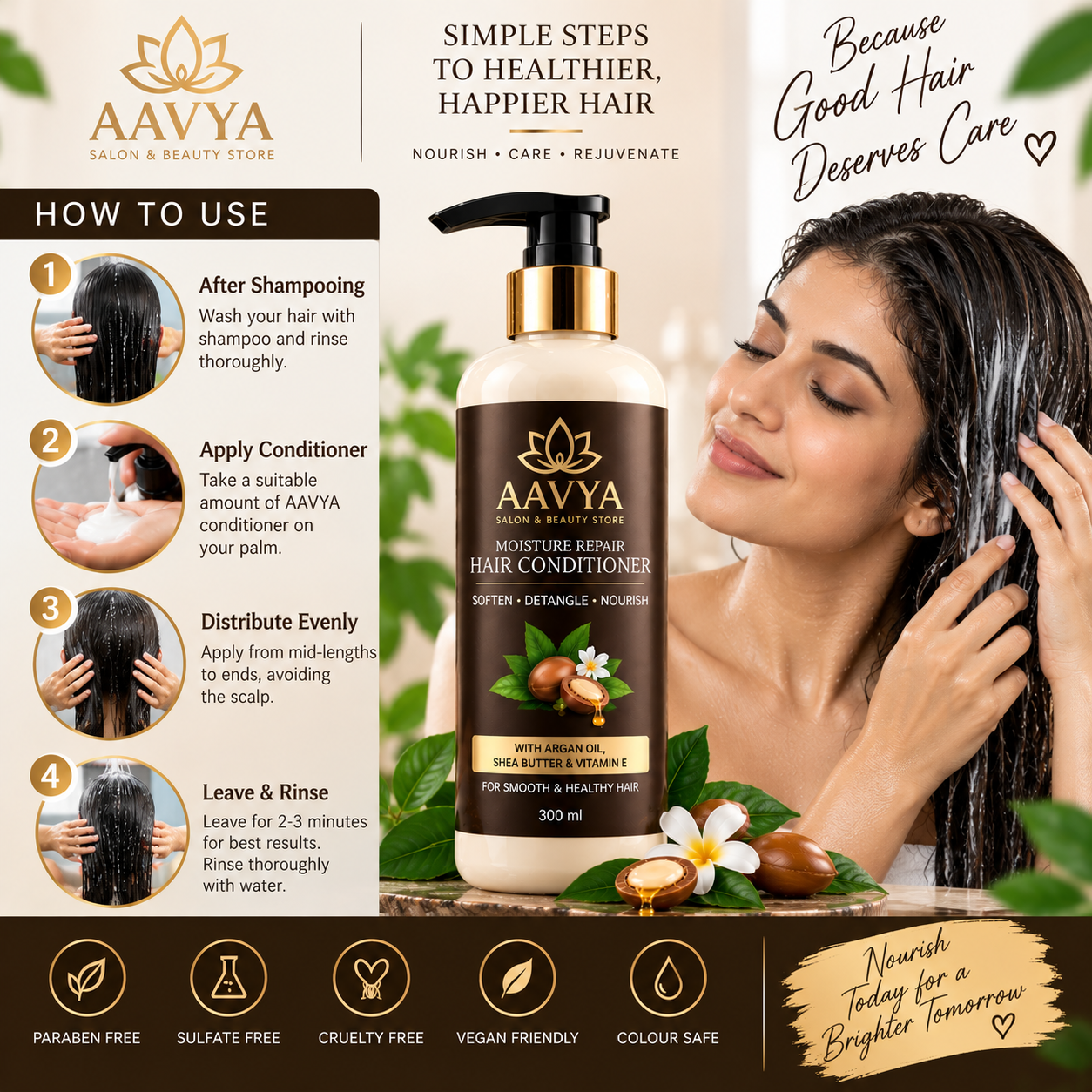 AAVYA Moisture Repair Hair Conditioner - Image 4
