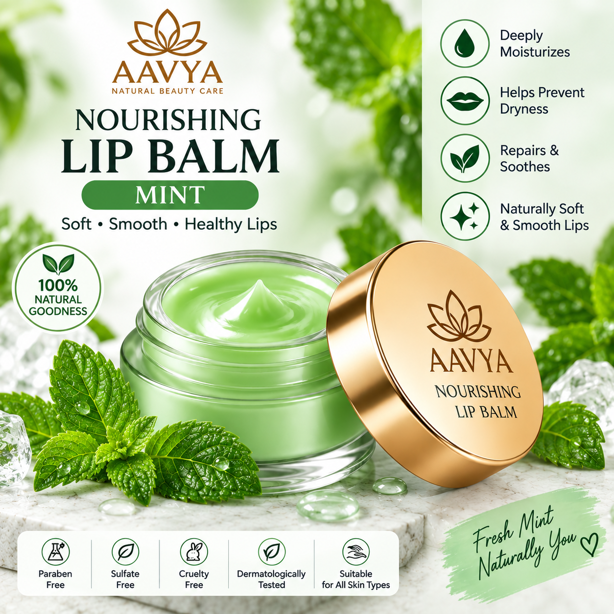 AAVYA Nourishing Lip Balm - Image 4