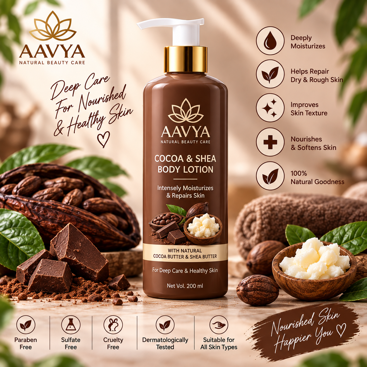 AAVYA Aloe Vera Body Lotion - Image 3