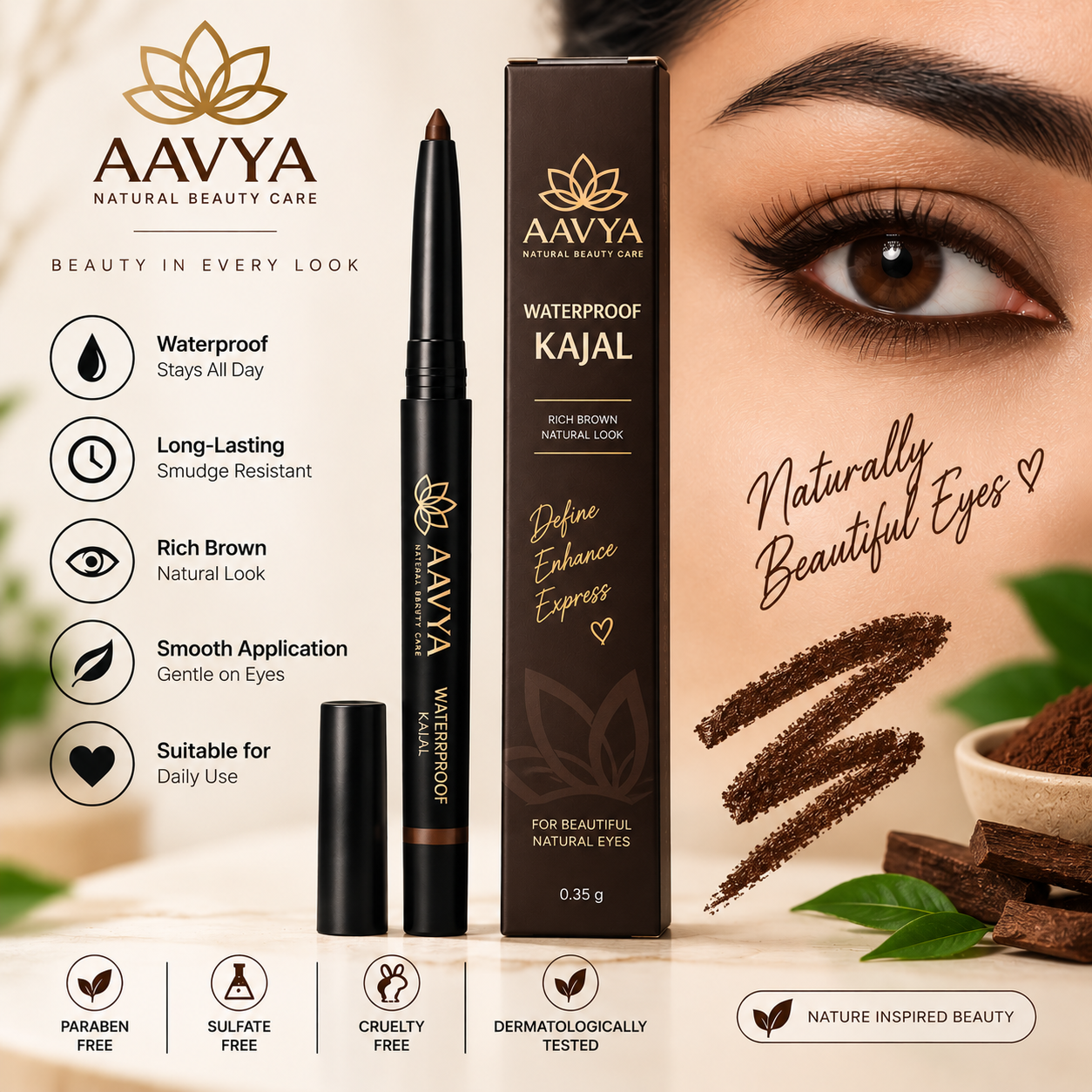 AAVYA Waterproof Kajal - Image 2