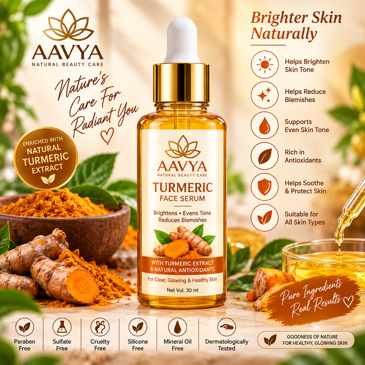 Turmeric Face Serum