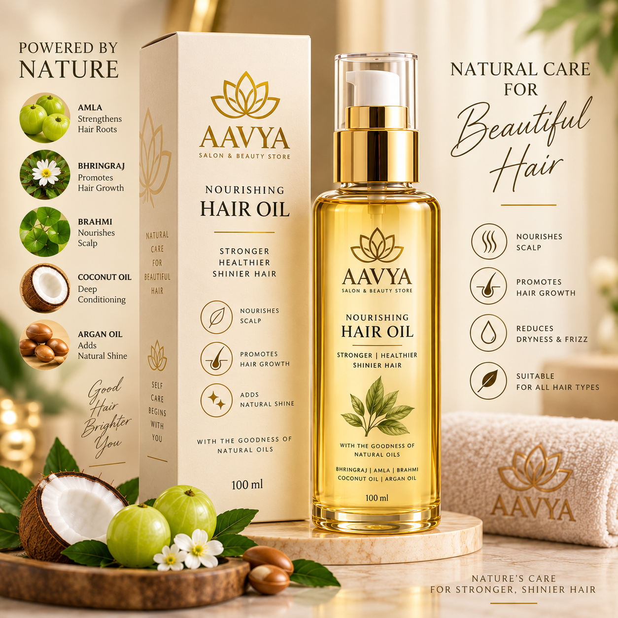 AAVYA Nourishing Hair Oil - Image 2